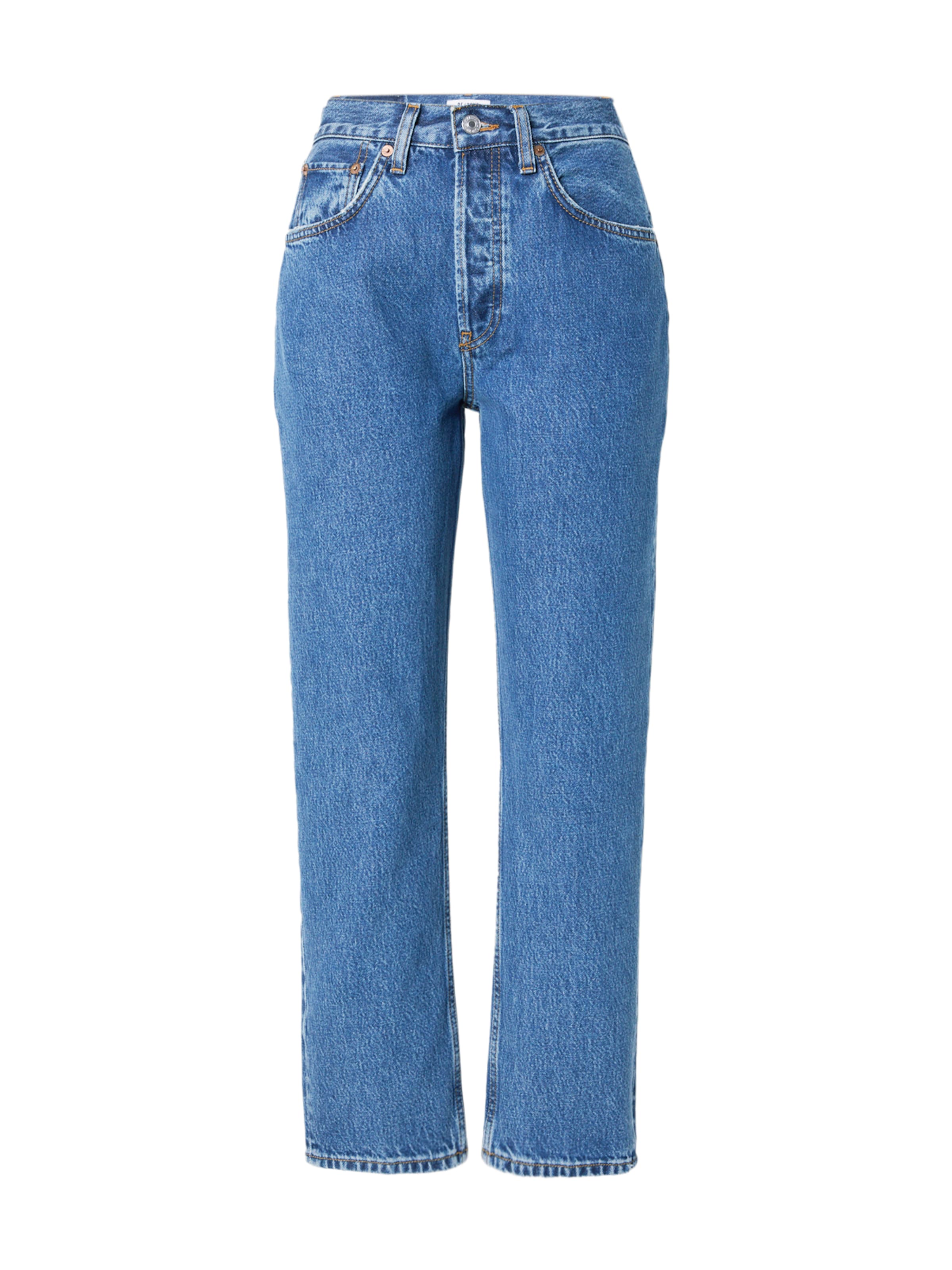 RE/DONE Regular Дънки '70S' в синьо: отпред