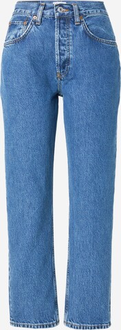 regular Jeans '70S' di RE/DONE in blu: frontale