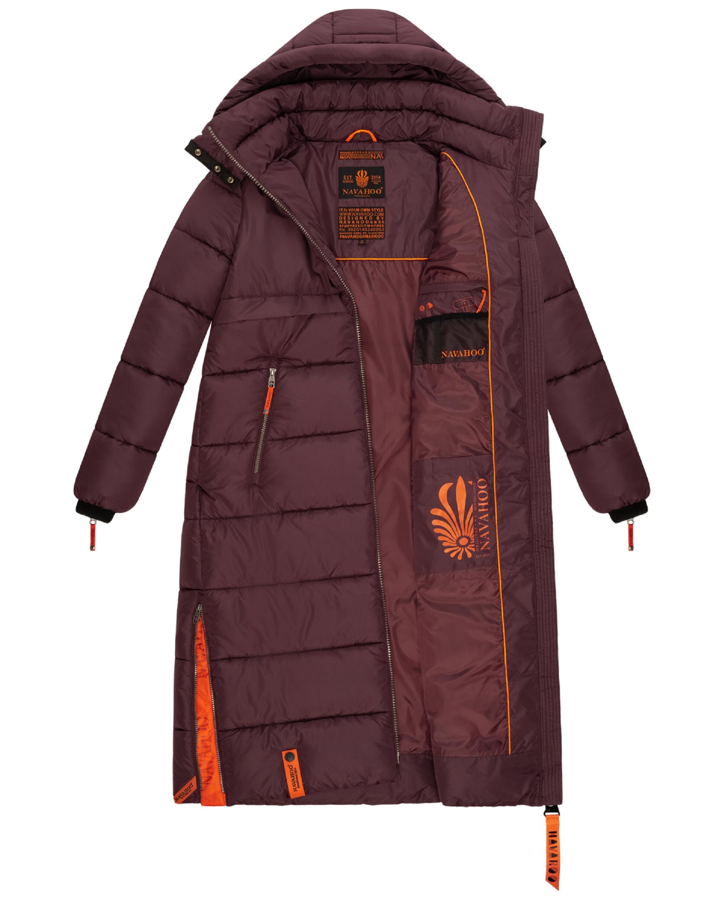 NAVAHOO Winter coat in Red
