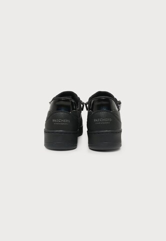 SKECHERS Ниски маратонки 'SPORT COURT 92-COSMIC SHINE' в черно