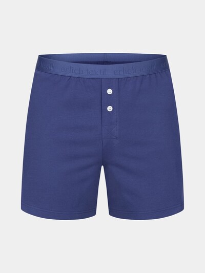 Erlich Textil Boxers 'Casual Cotton' en L en bleu foncé, Vue avec produit