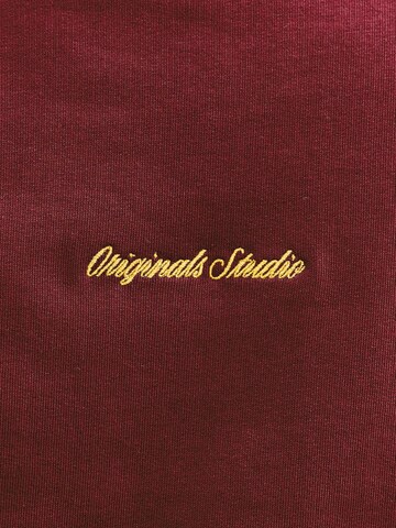 JACK & JONES Sweatshirt 'JORNorrebro' in Rood