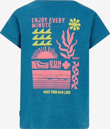 PROTEST Shirt 'PRTMulti JR' in Blau: Vorderseite