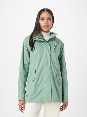 Ragwear Демисезонная куртка 'Lenca' в Зеленый: спереди