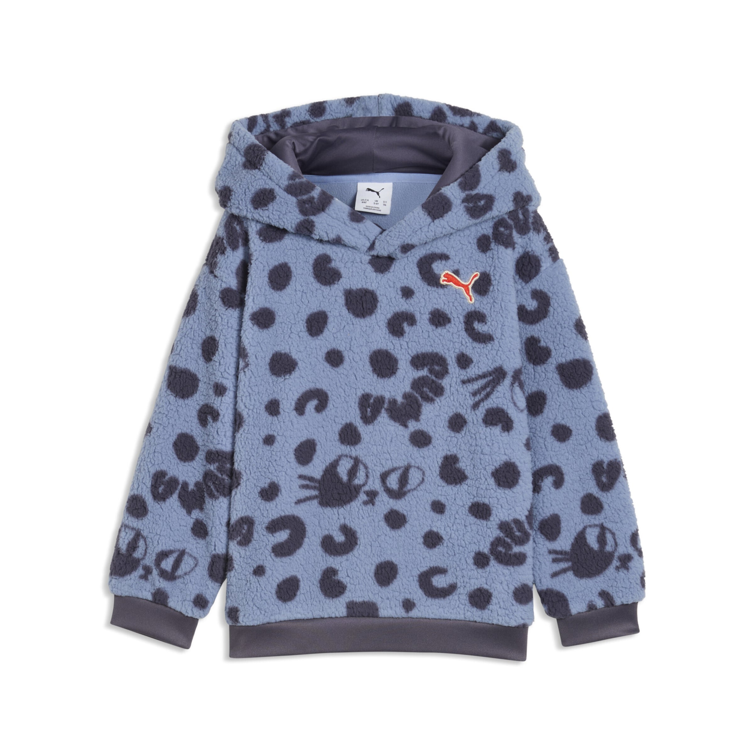 PUMA Sportpullover in Blau: Vorderseite