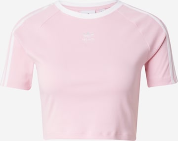 T-shirt ADIDAS ORIGINALS en rose : devant