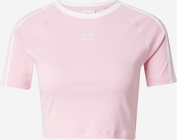 ADIDAS ORIGINALS Shirt in Pink: front