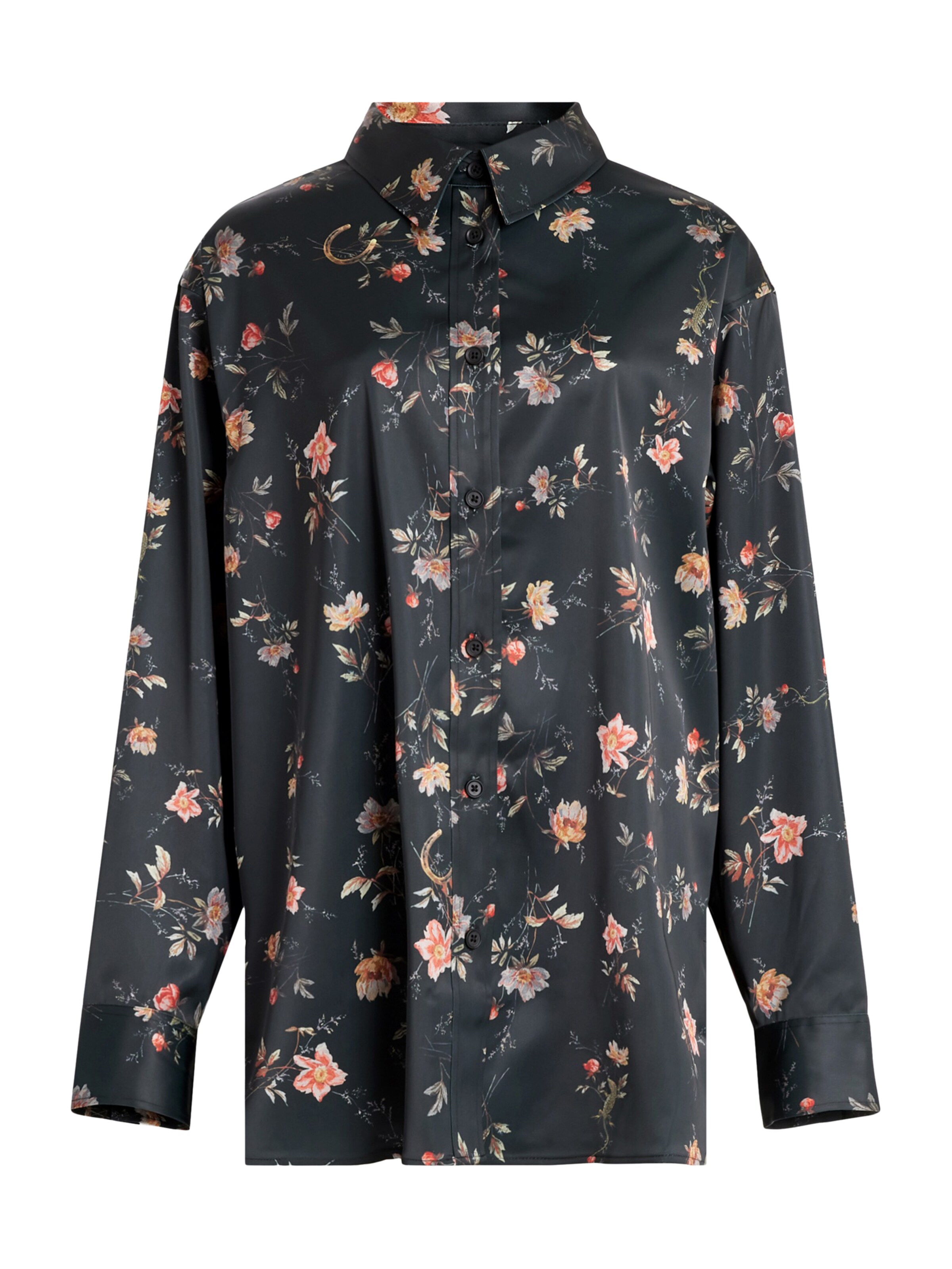 AllSaints Блузка 'LOUISA TANANA' в Черный: спереди