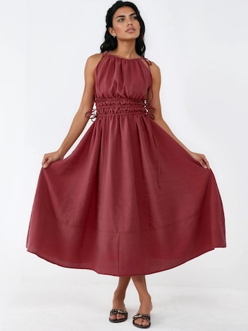 Robe 'Maxi' Busem en rouge : devant