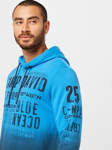 CAMP DAVID Sweatshirt in Blauw