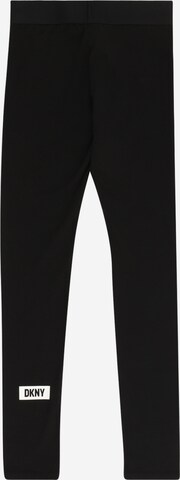 Skinny Pantaloni sportivi di DKNY in nero