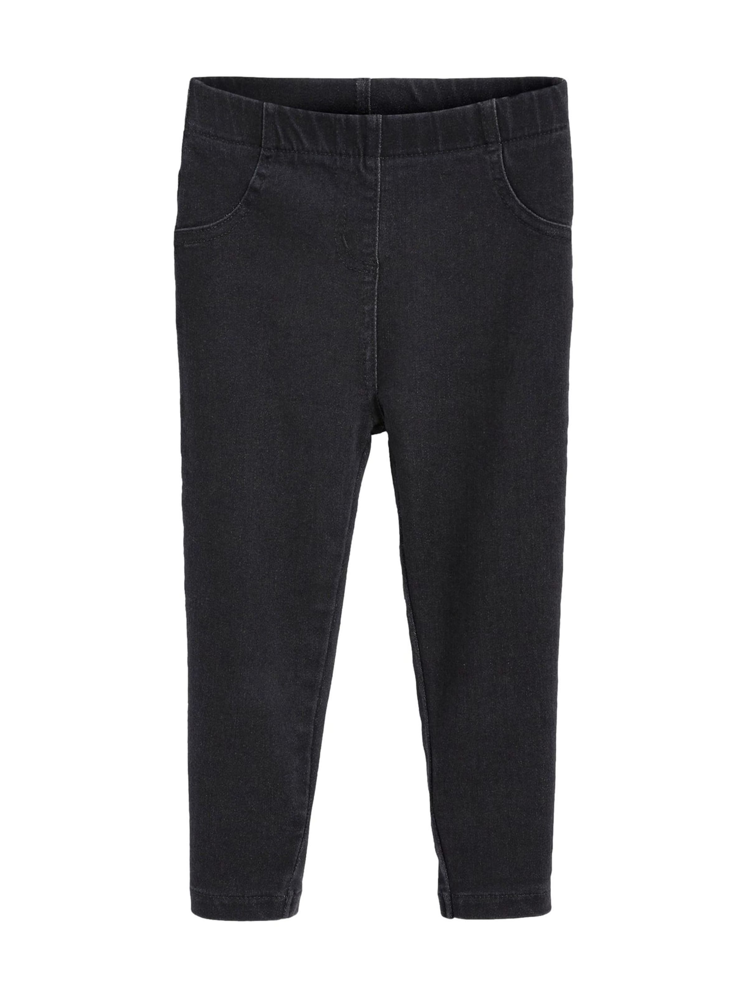 Next Skinny Kavbojke | črna barva: sprednja stran