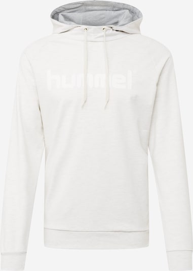 Hummel Sweatshirt i gråmelerad / vit / vitmelerad, Produktvy