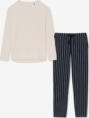 SCHIESSER Pyjama 'Organic Cotton' in Mischfarben: Vorderseite