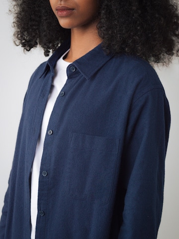 Honest Basics Shirt in Blauw