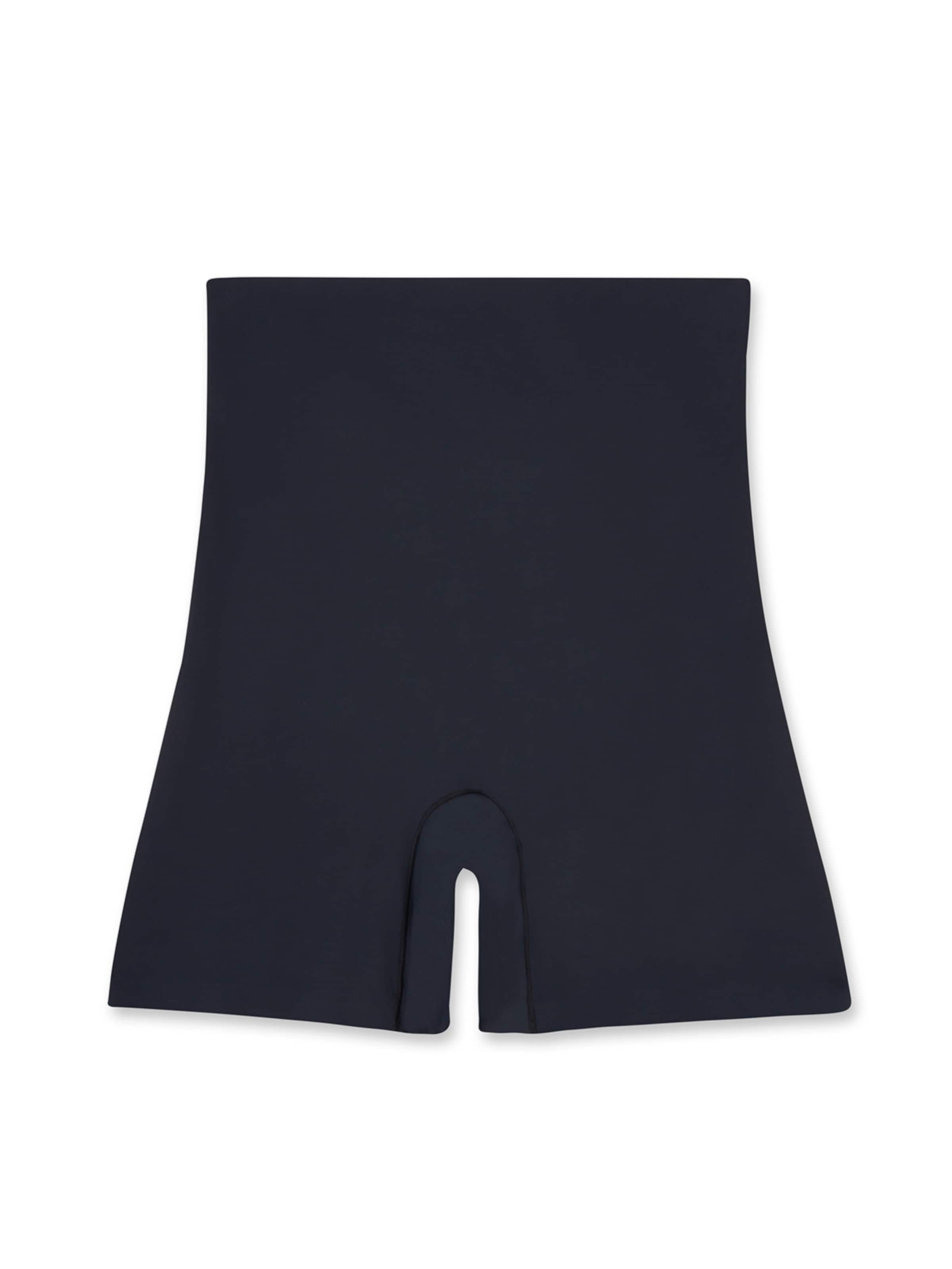 Pantaloni modelatori de la Dagi pe negru: față