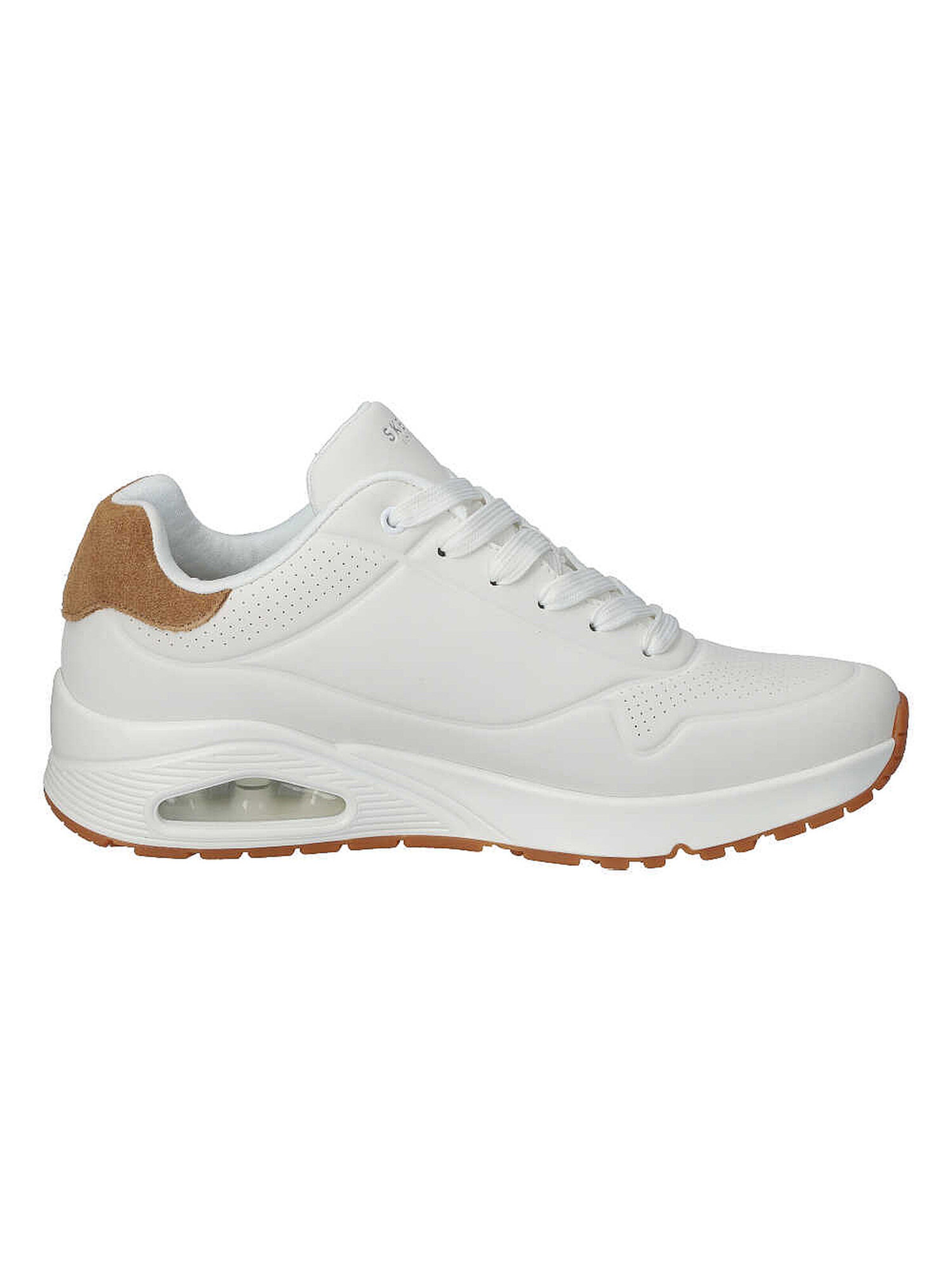 Sneaker bassa 'Uno - Suited On Air' di SKECHERS in bianco