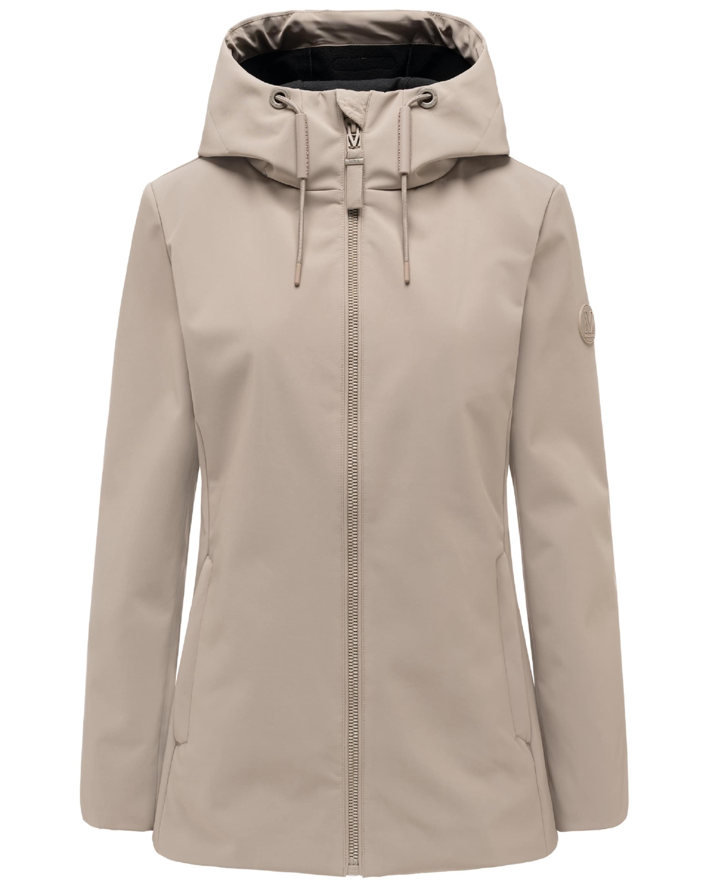 MARIKOO Funktionsjacke 'Minaa 16' in Grau: Vorderseite