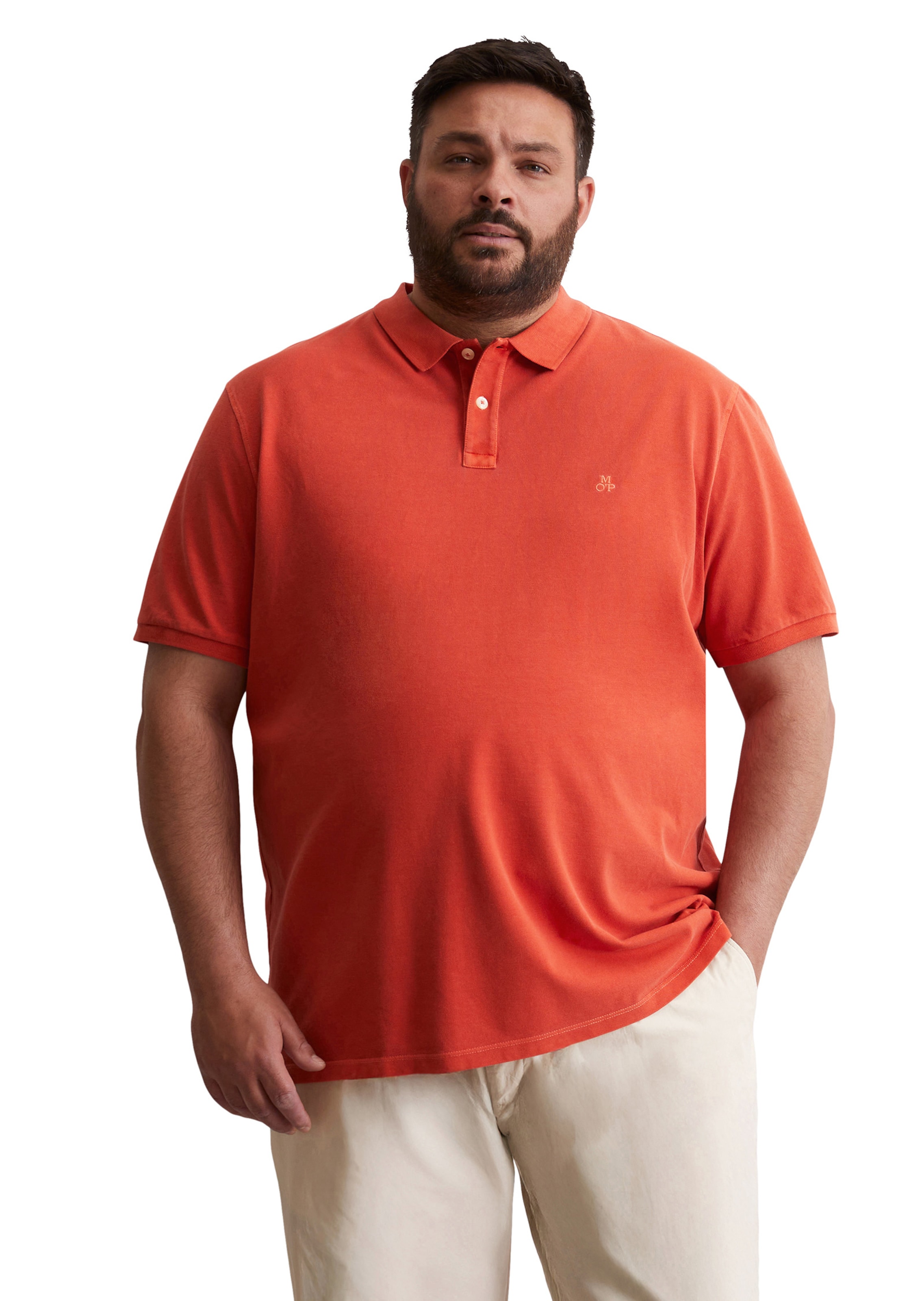 Marc O'Polo Shirt in Orange: front