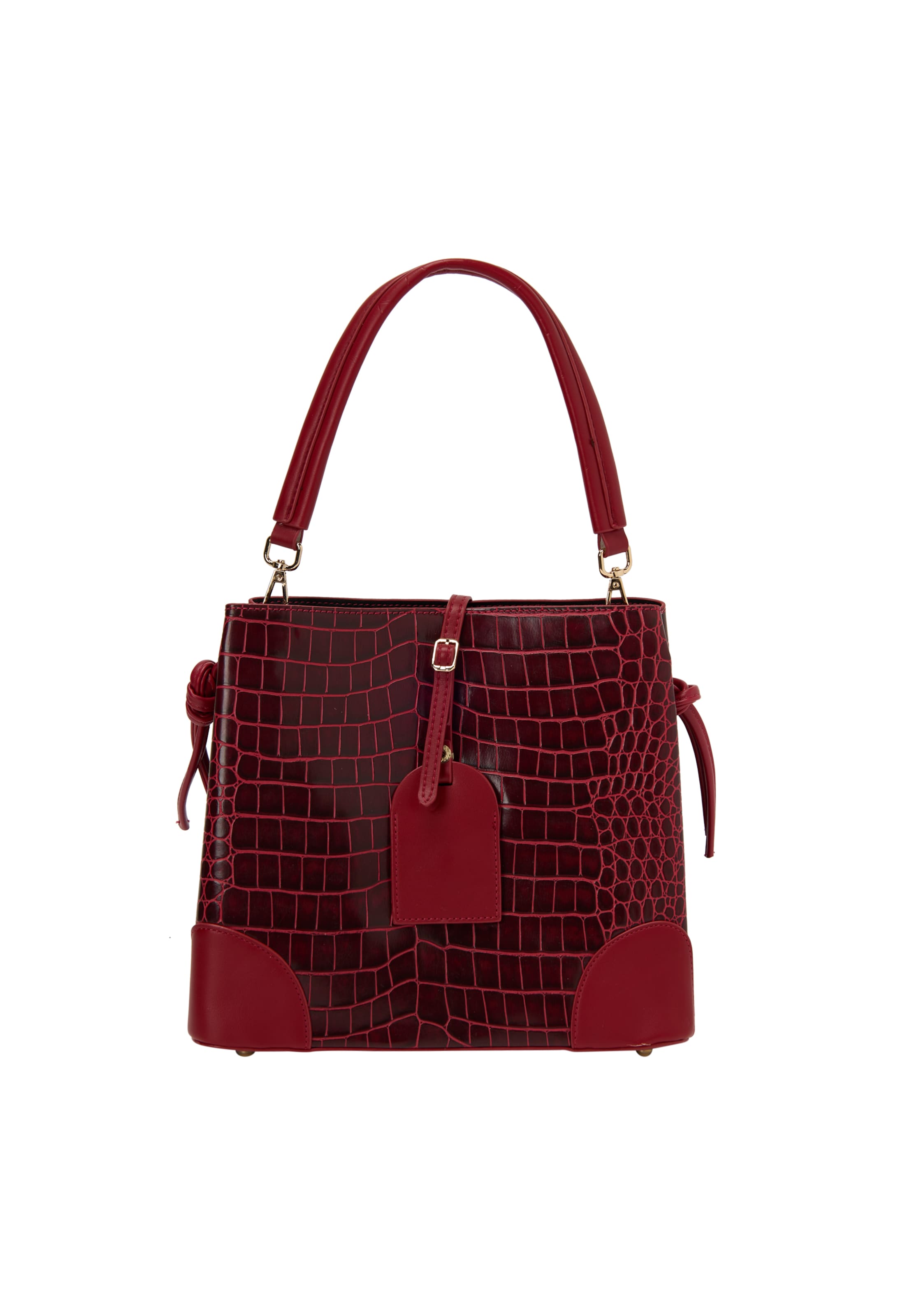 faina Handtas in Rood: voorkant