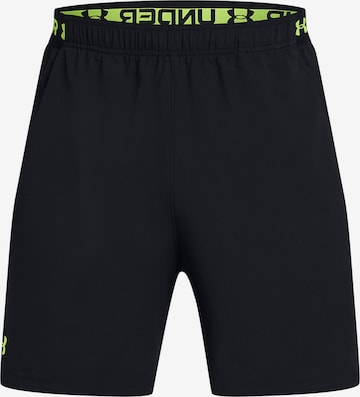 UNDER ARMOUR Workout Pants 'Vanish' in Black: front
