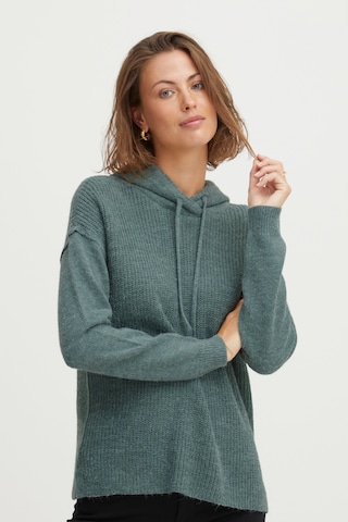 Fransa Sweater 'ERETTA' in Green: front