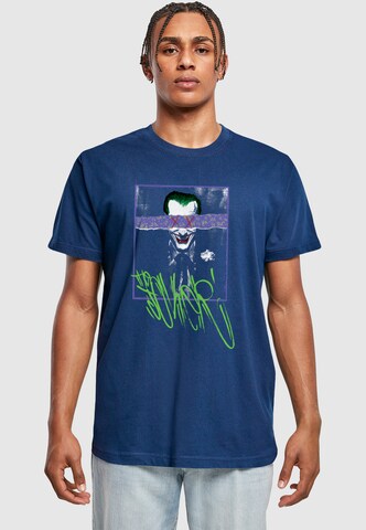 T-Shirt 'Batman - Joker' ABSOLUTE CULT en bleu : devant