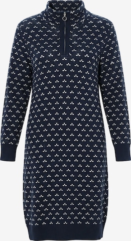 Ulla Popken Knit dress in Blue: front