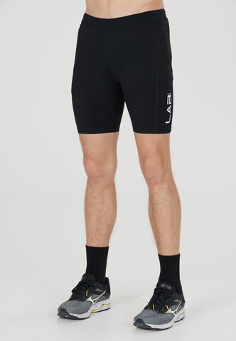 ELITE LAB Regular Sportbroek 'Run Elite X2' in Zwart: voorkant