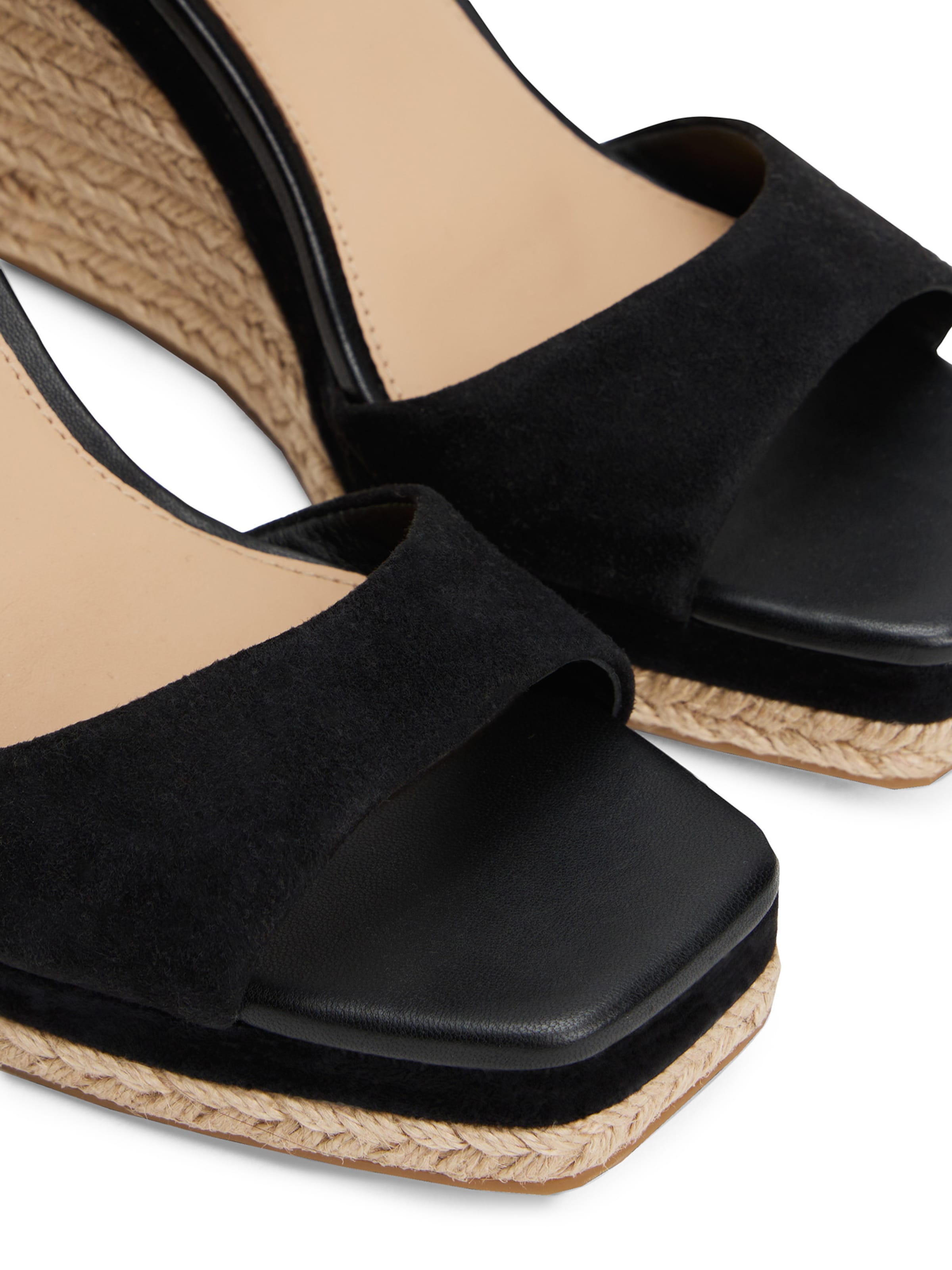 TOMMY HILFIGER - Sandalias con hebilla en negro