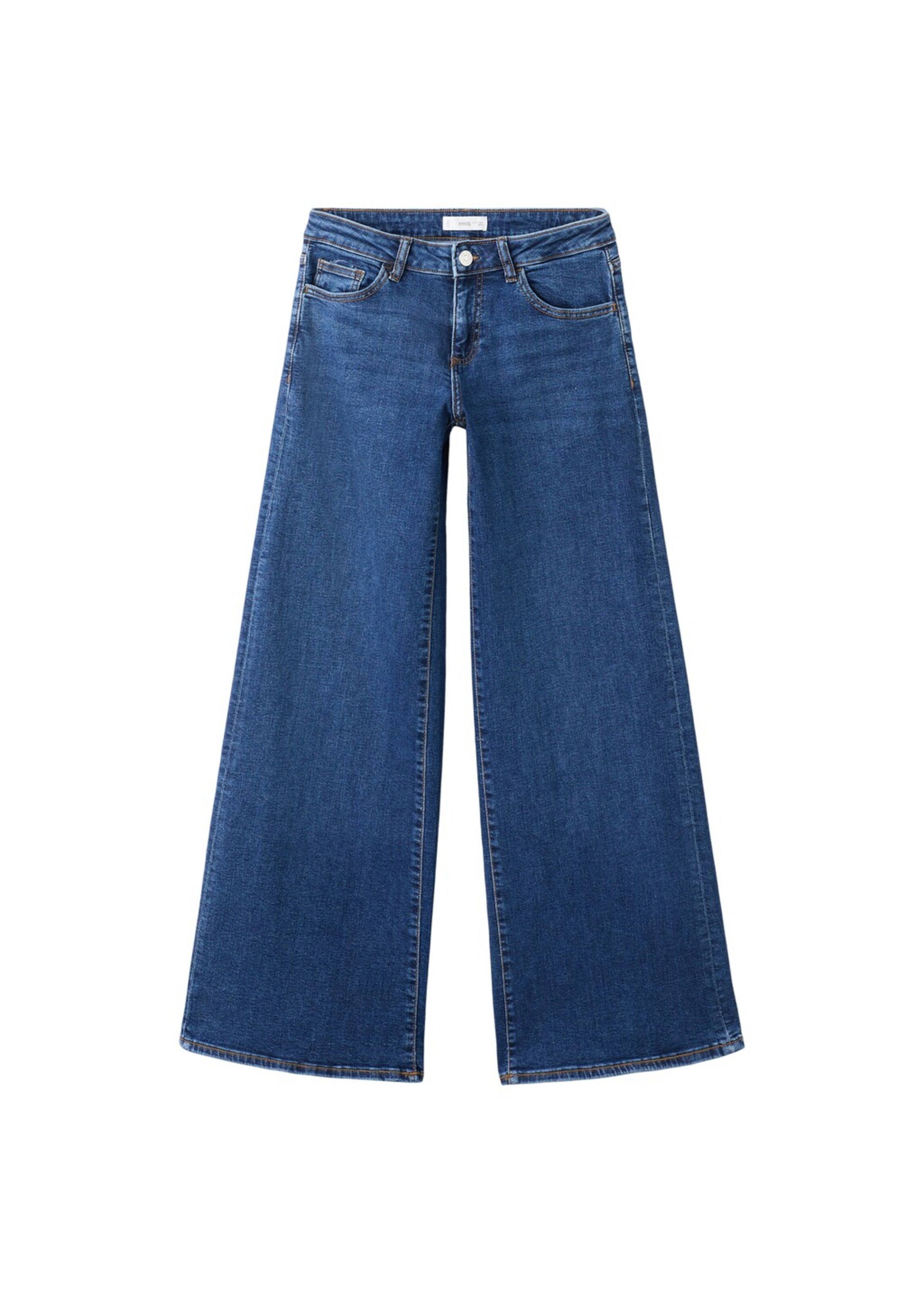 MANGO TEEN Wide leg Jeans 'Kim' in Blue: front
