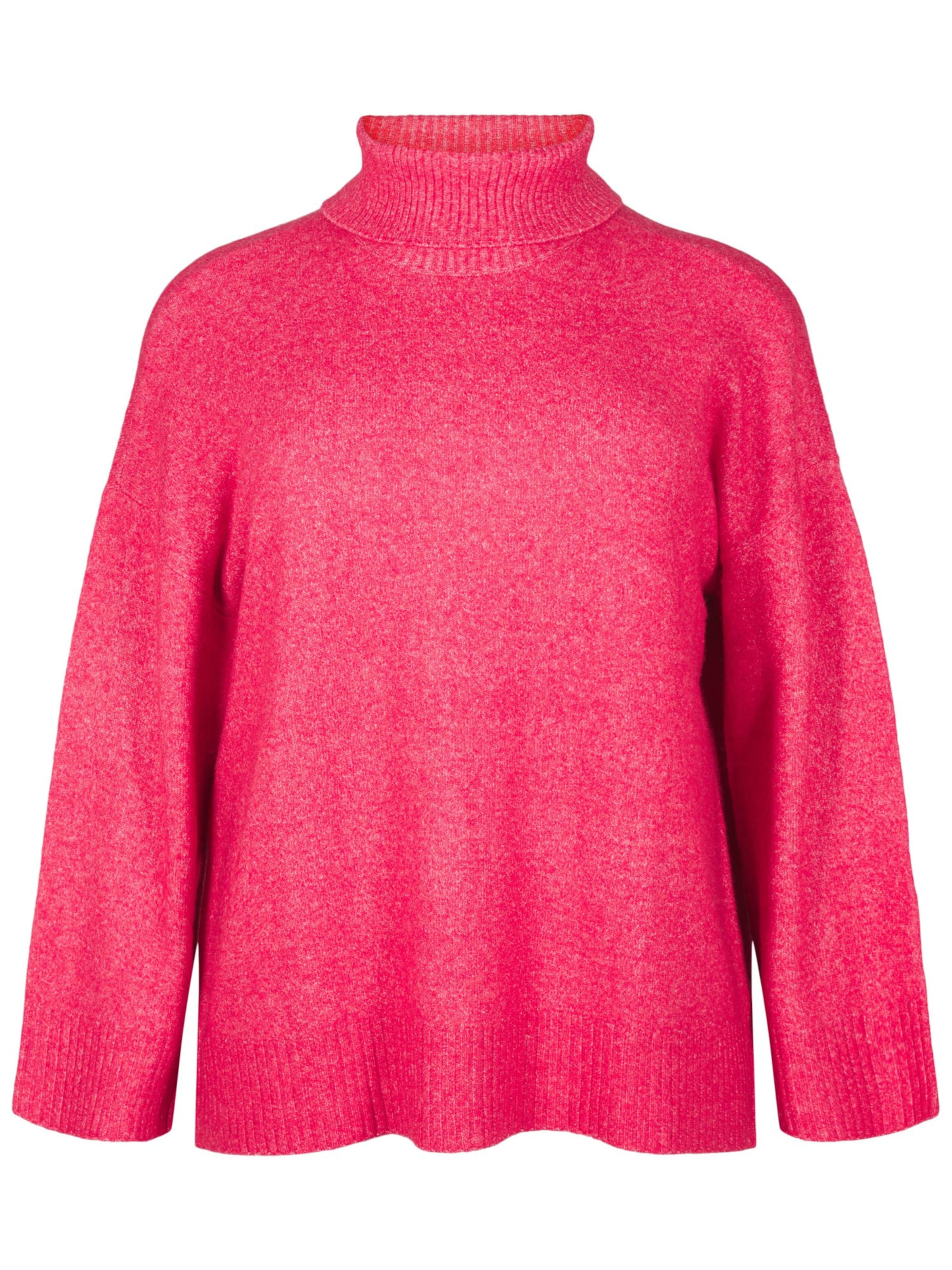 Pull-over 'Cavista' Zizzi en rose : devant