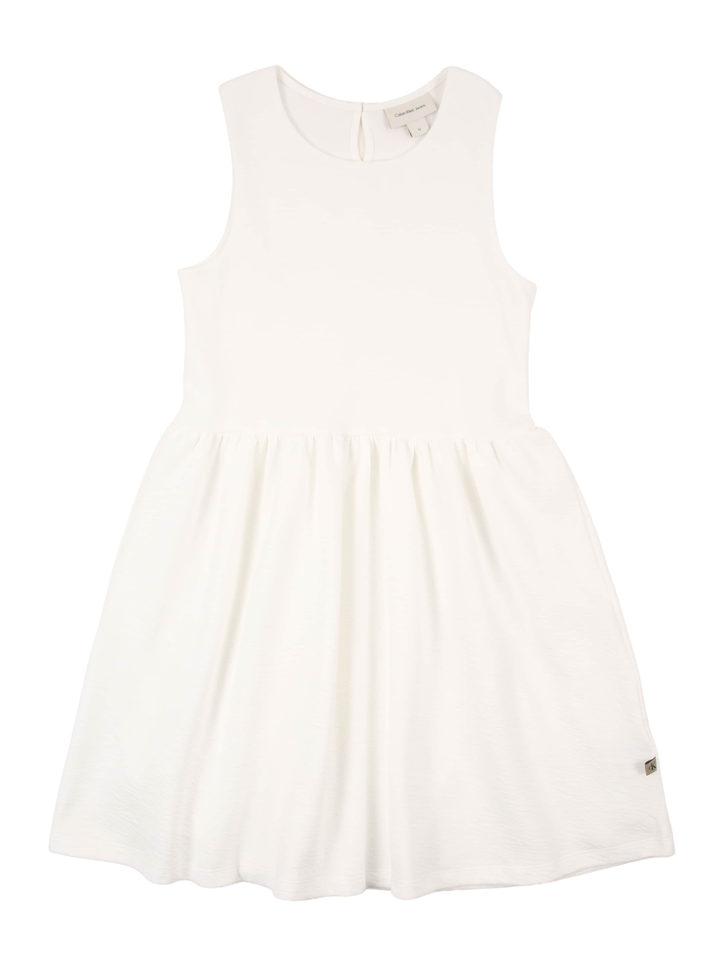 Calvin Klein Jeans Obleka | bela barva: sprednja stran