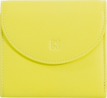 DuDu Wallet 'Malaita' in Yellow: front