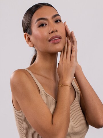 PURELEI Armband 'Kekahi' in Gold: Vorderseite
