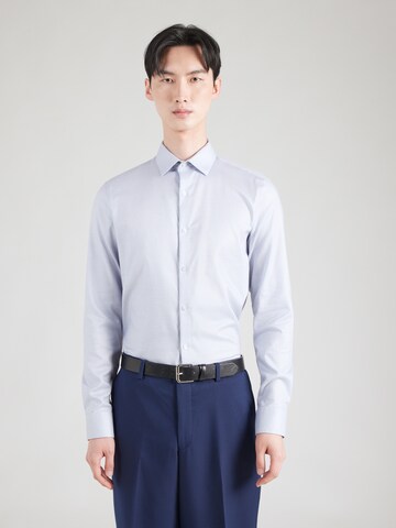 Calvin Klein Slim fit Skjorta i blå: framsida