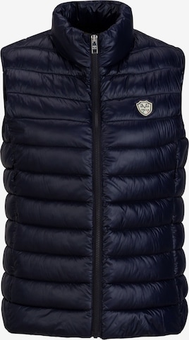 19V69 ITALIA Bodywarmer 'Bruna' in Blauw: voorkant