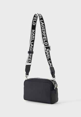 Borsa a tracolla 'IKON' di Karl Lagerfeld in nero