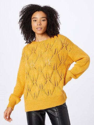 MORE & MORE Sweater in Yellow: front
