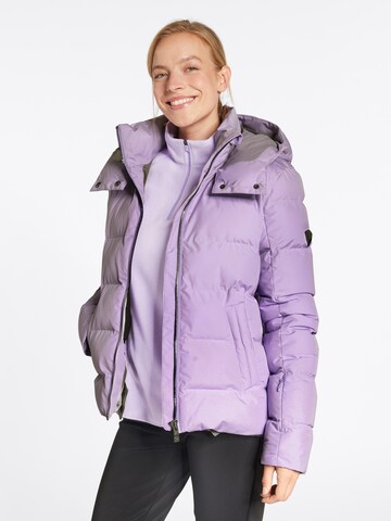 ZIENER Athletic Jacket 'TUSJA' in Purple