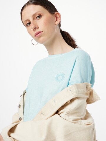 QS Shirt in Blauw