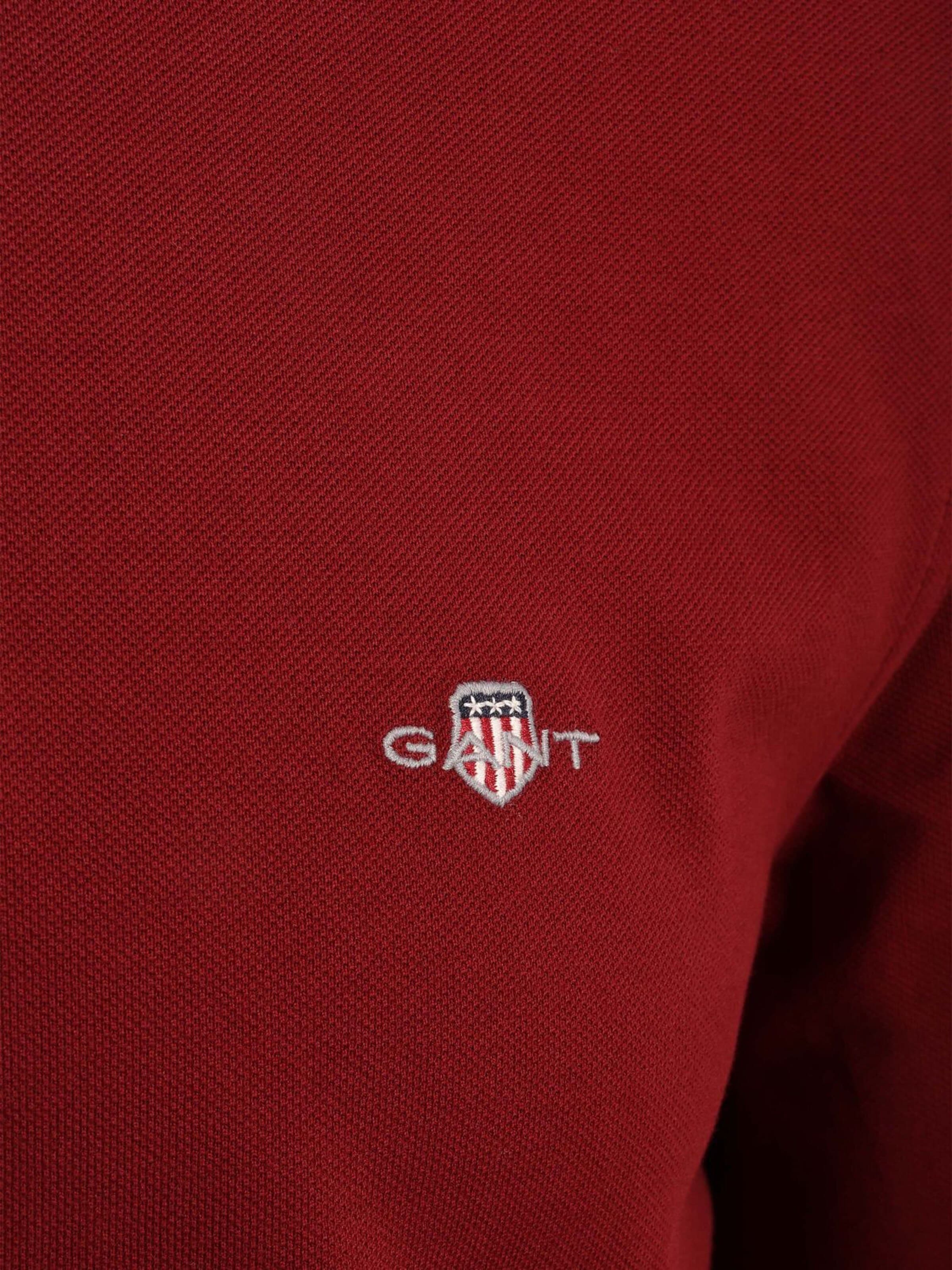 GANT Shirt 'Rugger' in Rood
