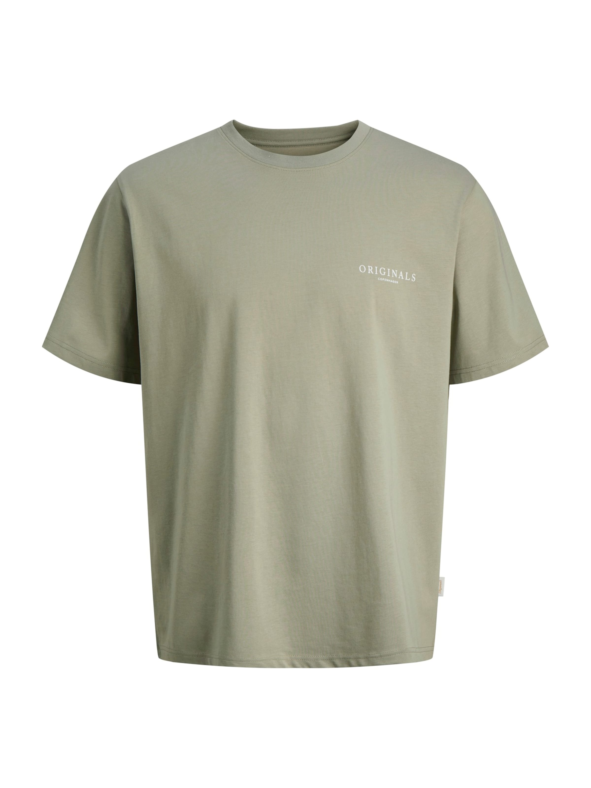 JACK & JONES Paita 'JORMONTAUK' värissä vihreä: etupuoli