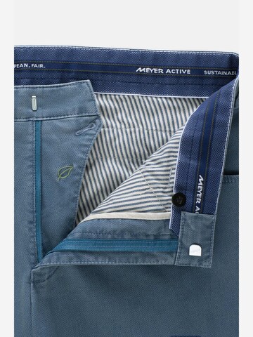 MEYER Regular Chino 'Dublin' in Blauw
