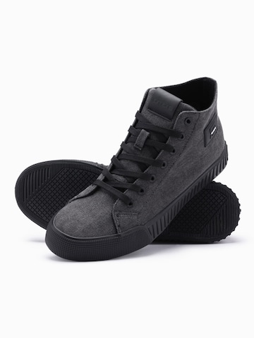 Ombre Sneakers hoog in Zwart