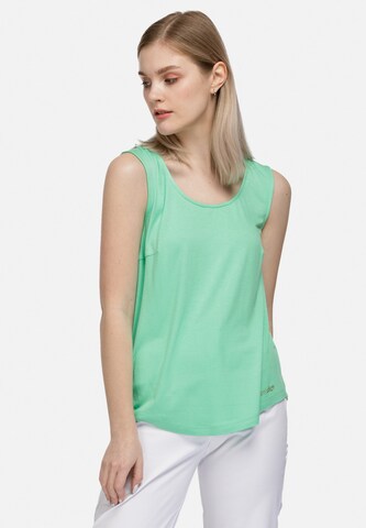 HELMIDGE Top in Green: front