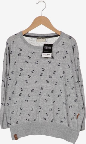 naketano Sweater & Cardigan in XXL in Grey: front