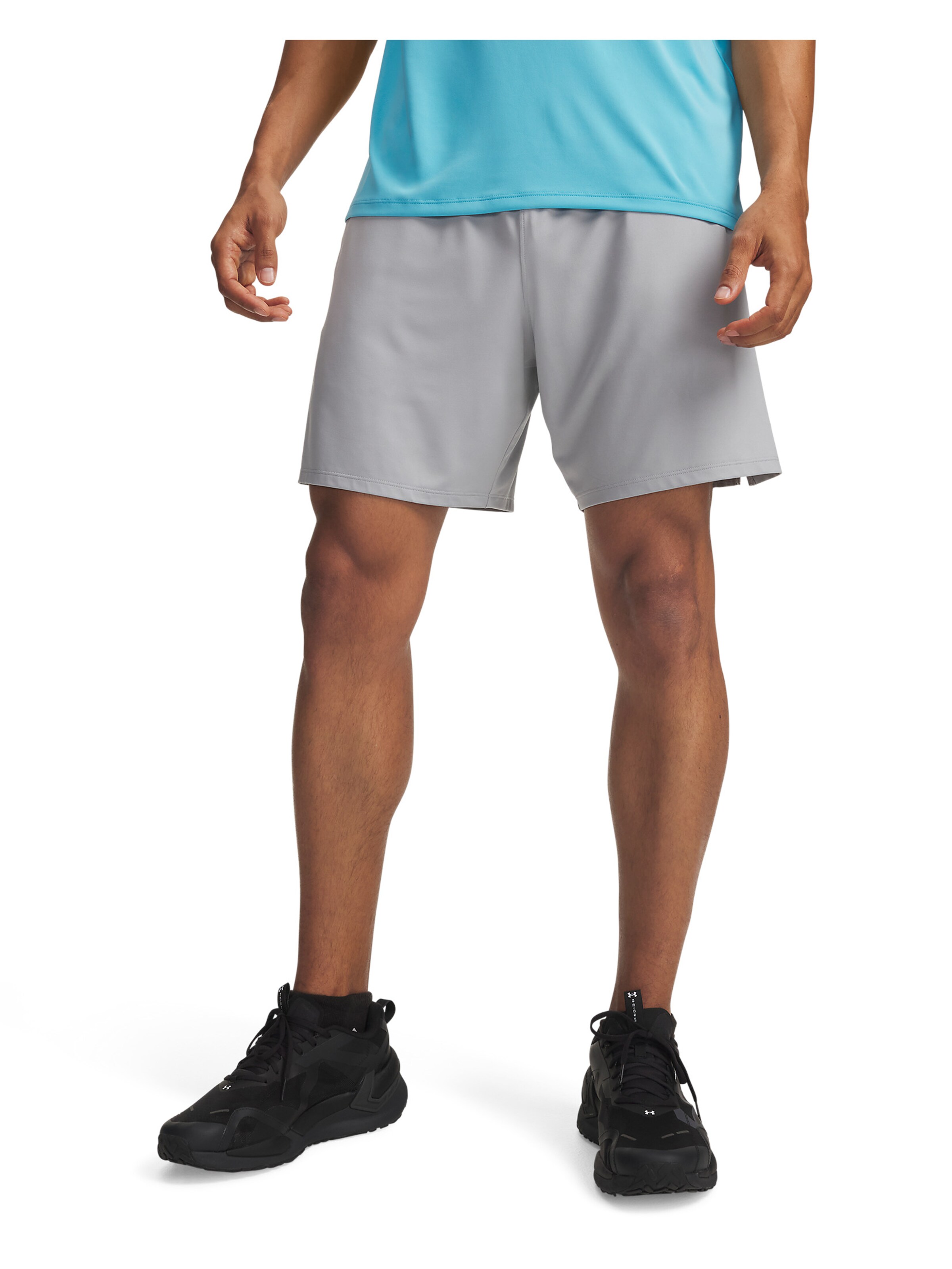 UNDER ARMOUR Regular Sports trousers 'Vent' in Grey: front