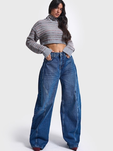 Barrel Jean 'BARREL BALLOON MID RISE JEANS - AZURE' IT'S BASIC en bleu : devant