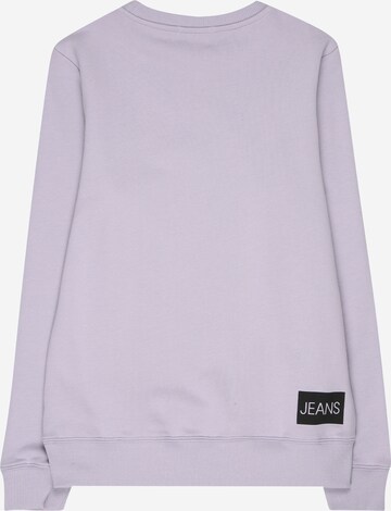 Calvin Klein Jeans Sweatshirt in Purple